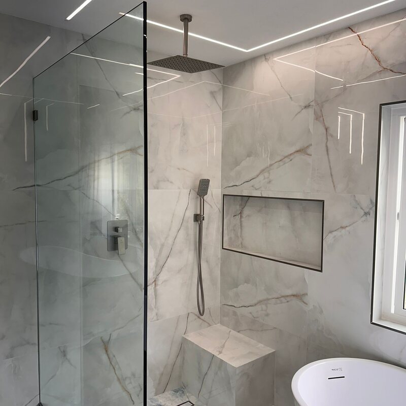 Custom backsplash
